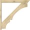 Ekena Millwork Balboa Traditional Rough Sawn Outlooker, Douglas Fir, 6"W x 48"D x 48"H OUT06X48X48BOA01RDF - alternate 3